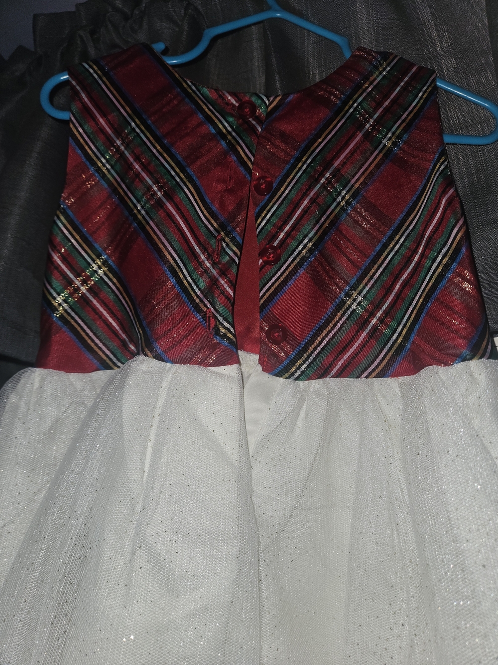 Girls' Festive Red Dress Coat with Faux-Fur Collar and Handbag - Picture 7 of 8